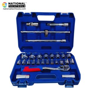 De Neers 27 Pcs Socket Set BMC Hex/Bihex