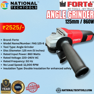 Forte Angle Grinder FAG 125-8
