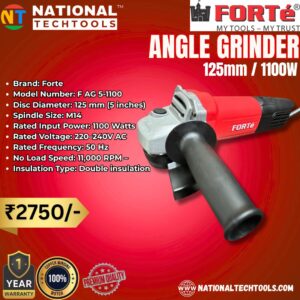Forte F AG 5-1100 125mm Angle Grinder