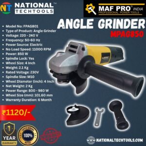 MAF PRO MPAG850 Angle Grinder
