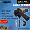 MAF Pro 900W 100mm Angle Grinder