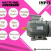Impel 3.7 KW 5.0HP 4 Pole IE2 1440 RPM B3 Foot Mounted 112M Frame 415V Motor