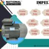 Impel 10HP 6 Pole IE2 950RPM B3 Foot Mounted 160MFrame 415V Motor