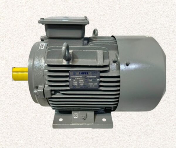 Impel 3.7 KW 5.0HP 4 Pole IE2 1440 RPM B3 Foot Mounted 112M Frame 415V Motor