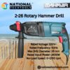 Mahavir MV-RH26 1600W Rotary Hammer Drill