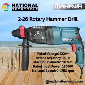 Mahavir MV-RH26 1600W Rotary Hammer Drill