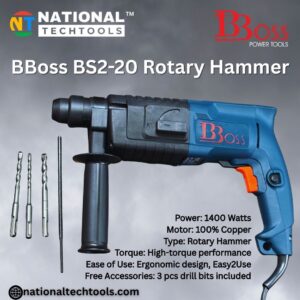 BBoss BS2-20 1400W Rotary Hammer
