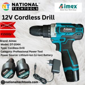 Aimex 12V DT-204H Cordless Drill