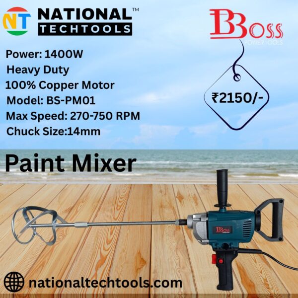 BBoss BS-PM01 1400w Paint Mixer