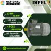 Impel 10 HP 4 Pole IE2 1440 RPM B5 Flange Mounted 132 Frame 415V Three-Phase Squirrel motor