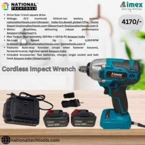 Aimex Cordless Impact Wrench