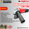 Forte 1100w F AG 4 Angle Grinder