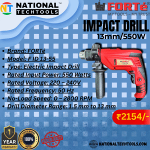 FORTé F ID 13-55 13mm / 550W Impact Drill