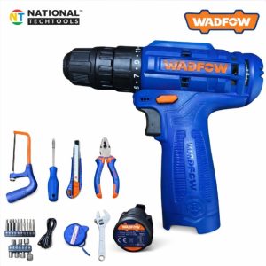 Wadfow Cordless Screwdriver with Tool Kit Set