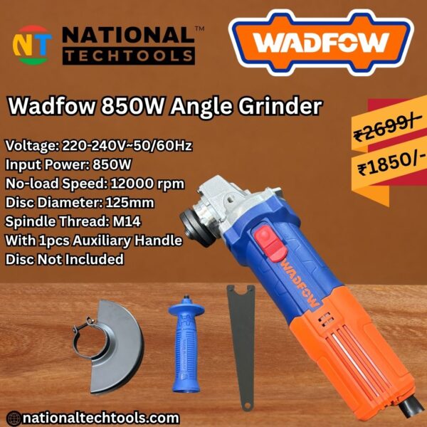 Wadfow 850W Angle Grinder