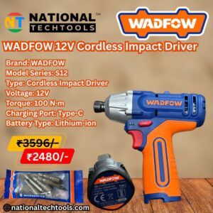 WADFOW 12V Cordless Impact Driver