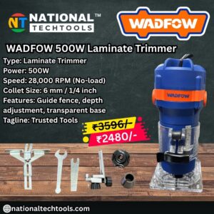 WADFOW 500W Laminate Trimmer