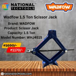 Wadfow 1.5 Ton Scissor Jack