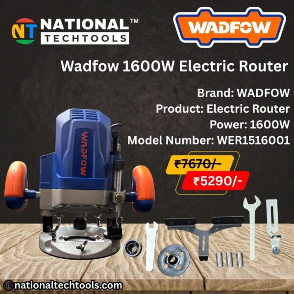 Wadfow 1600W Electric Router