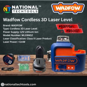 Wadfow Cordless 3D Laser Level