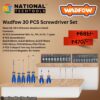 Wadfow 30 PCS Screwdriver Set