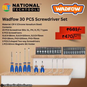 Wadfow 30 PCS Screwdriver Set
