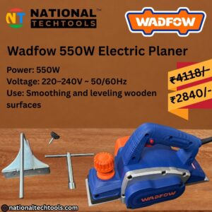 Wadfow 550W Electric Planer