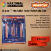 8 pcs T-Handle Torx Wrench Set
