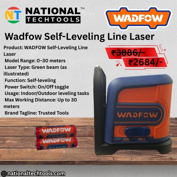 Wadfow Self-Leveling Line Laser