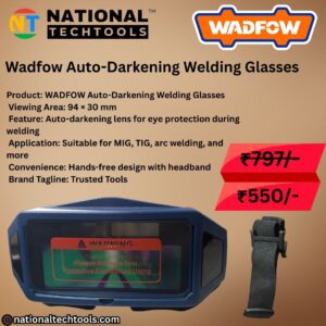 Wadfow Auto-Darkening Welding Glasses