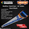Wadfow Hand Saw – 16" 65Mn Steel Blade