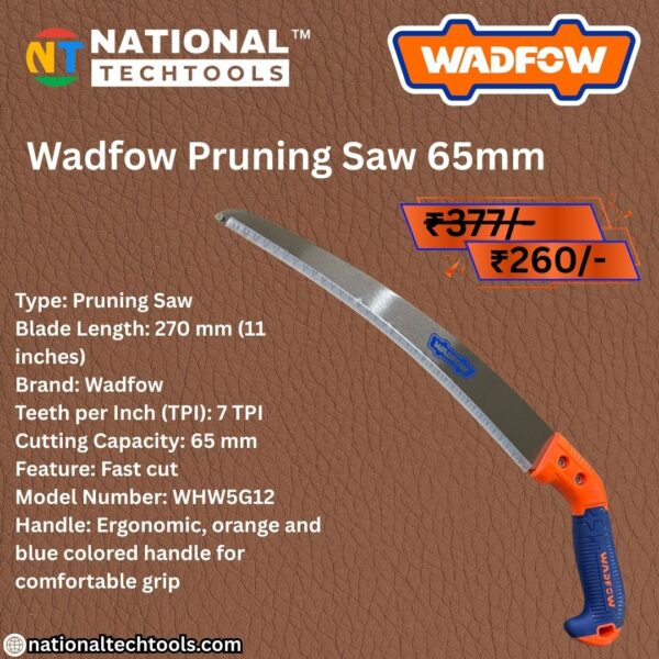 Wadfow Pruning Saw 65mm