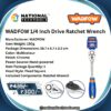 WADFOW 1/4 Inch Drive Ratchet Wrench