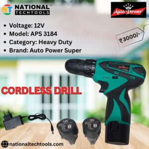 Auto Power 12V APS 3184 Cordless Drill