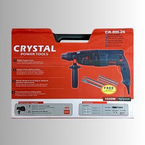 CRYSTAL Power Tools 1600W Concept Hammer Drill