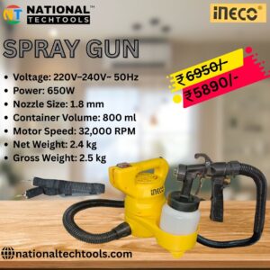 Ineco 650w Spray Gun