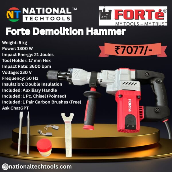 Forte 230V Demolition Hammer