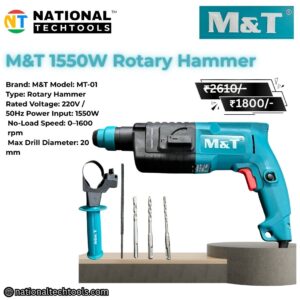 M&T 1550W Rotary Hammer