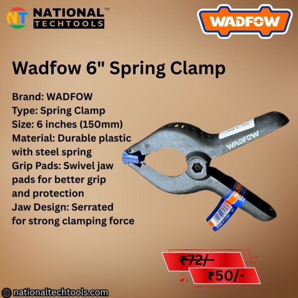 Wadfow 6" Spring Clamp