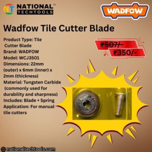 Wadfow Tile Cutter Blade