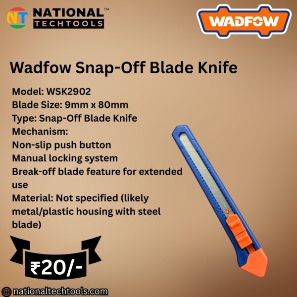 Wadfow Snap-Off Blade Knife