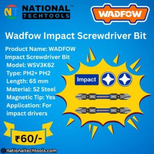 Wadfow Impact Screwdriver Bit