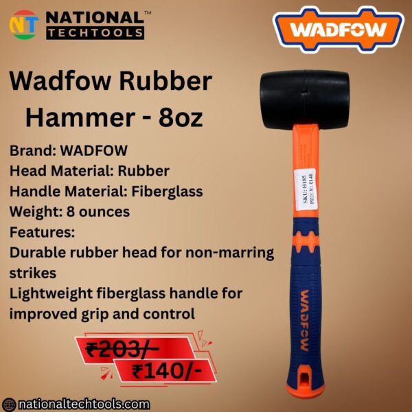 Wadfow Rubber Hammer - 8oz