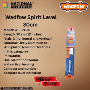 Wadfow Spirit Level 30cm