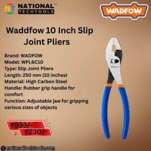 Waddfow 10 Inch Slip Joint Pliers