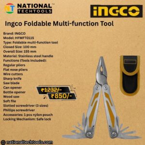 Ingco Foldable Multi-function Tool