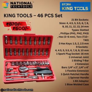 KING TOOLS – 46 PCS Set