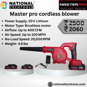 Master pro cordless blower