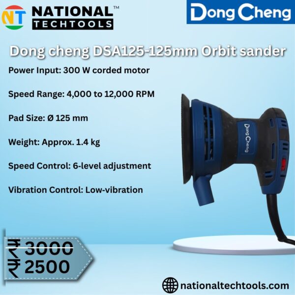 Dong cheng DSA125-125mm Orbit sander