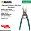 Hanbon 250mm German Tin Snip